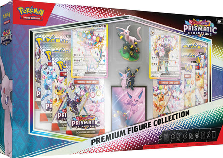 Pokémon TCG: Scarlet & Violet 8.5 Prismatic Evolutions - Premium Figure Collection
